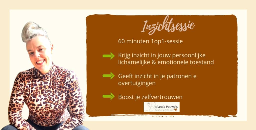 Inzichtsessie Jolanda Pouwels